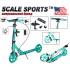 Самокат дитячий Scale Sports SS-18 бірюзовий Самокат дитячий Scale Sports SS-18 бірюзовий