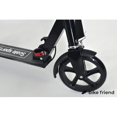 Самокат городской Scale Sports SS-18 черный Самокат городской Scale Sports SS-18 черный