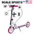 Самокат подростковый Scale Sports SS-18 розовый с белым Самокат подростковый Scale Sports SS-18 розовый с белым