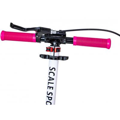 Самокат подростковый Scale Sports SS-18 розовый с белым Самокат подростковый Scale Sports SS-18 розовый с белым