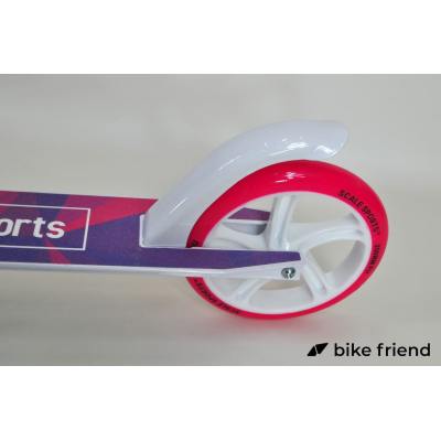 Самокат подростковый Scale Sports SS-18 розовый с белым Самокат подростковый Scale Sports SS-18 розовый с белым