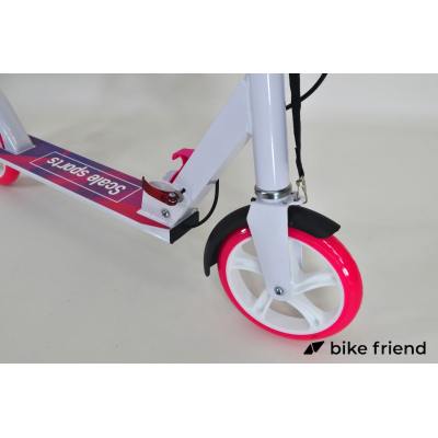 Самокат подростковый Scale Sports SS-18 розовый с белым Самокат подростковый Scale Sports SS-18 розовый с белым