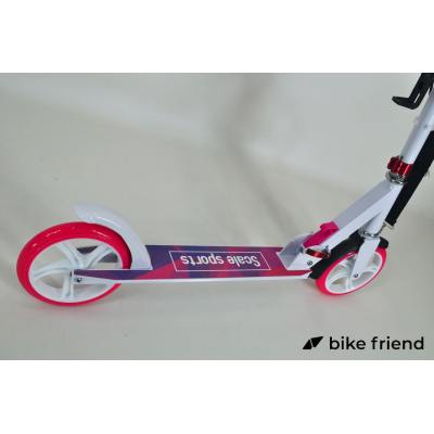 Самокат подростковый Scale Sports SS-18 розовый с белым Самокат подростковый Scale Sports SS-18 розовый с белым