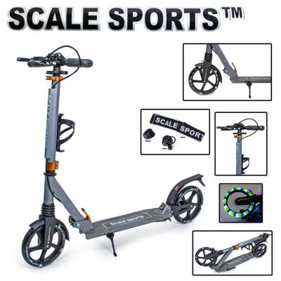 Самокат Scale Sports SS-20 сірий Самокат Scale Sports SS-20 сірий