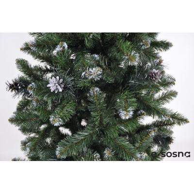 Ялинка штучна Європейська з Шишками 210 Ялинка штучна Європейська з Шишками 210