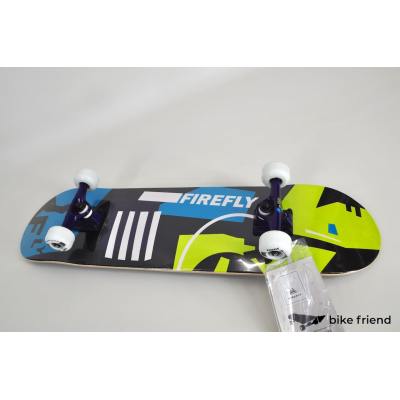 Скейтборд Maraton FireFly черно-фиолетовый Скейтборд Maraton FireFly черно-фиолетовый