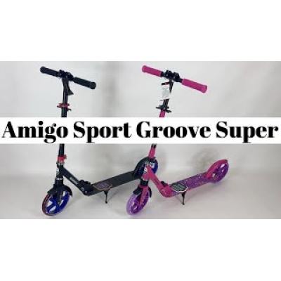 Самокат дитячий Amigo Sport Groove Super рожевий