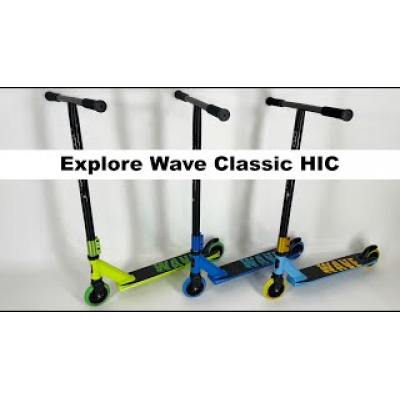Самокат трюковий Explore Wave Classic HIC жовто-блакитний