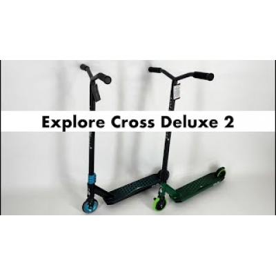 Самокат Explore Cross Deluxe II зелений