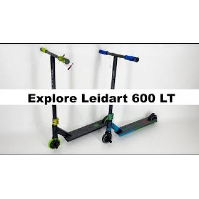Самокат трюковий Explore Leidart 600 LT зелений