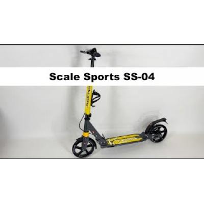 Самокат підлітковий Scale Sports Elite Plus SS-04 жовтий