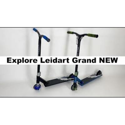 Самокат трюковий Explore Leidart Grand чорно-синій
