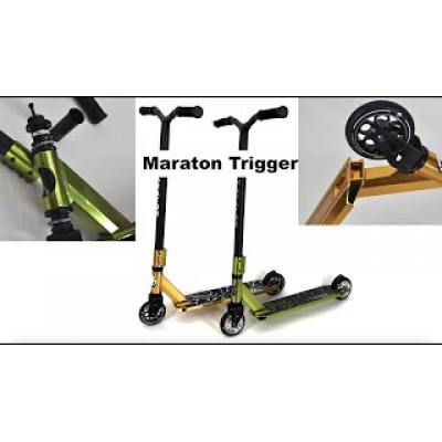 Самокат Maraton Trigger зелений