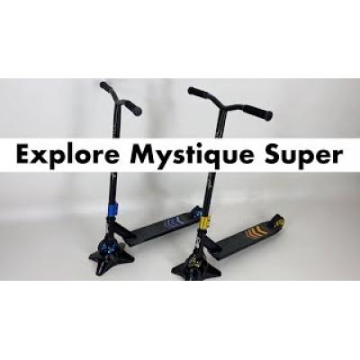 Трюковой самокат Explore Mystique Super желтый